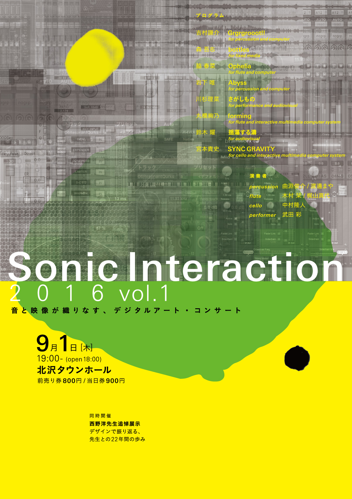 Sonic Interaction 2016-2